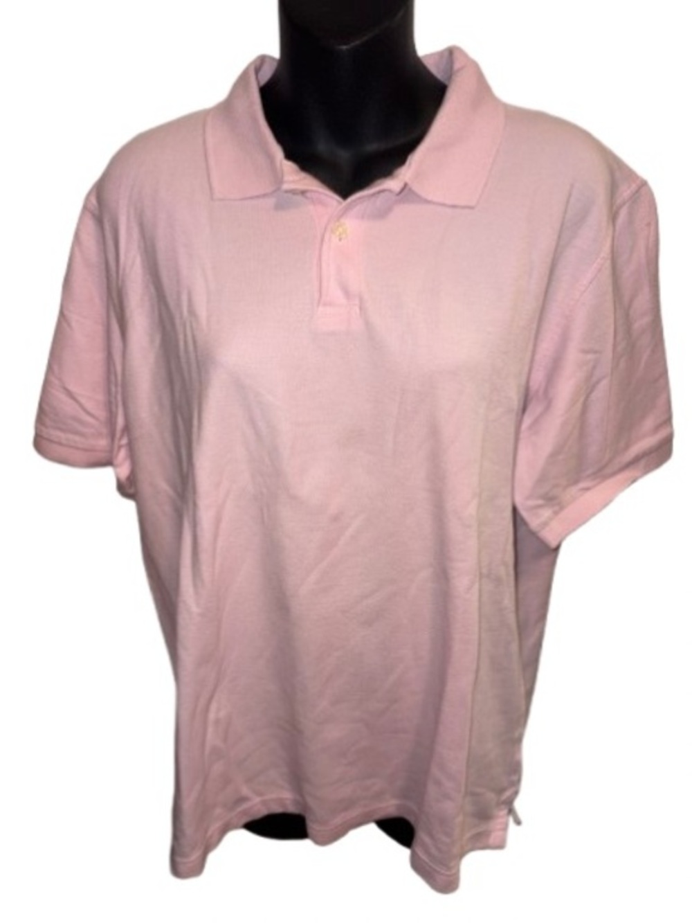 Club Room Men's Pink classic short sleeve Polo Shirt size M